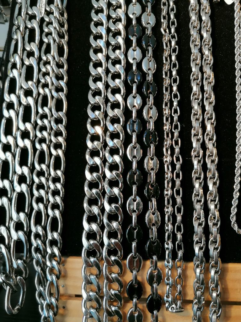 Chaines acier toutes tailles- Boutique les 101 idées folles- Langres 52200