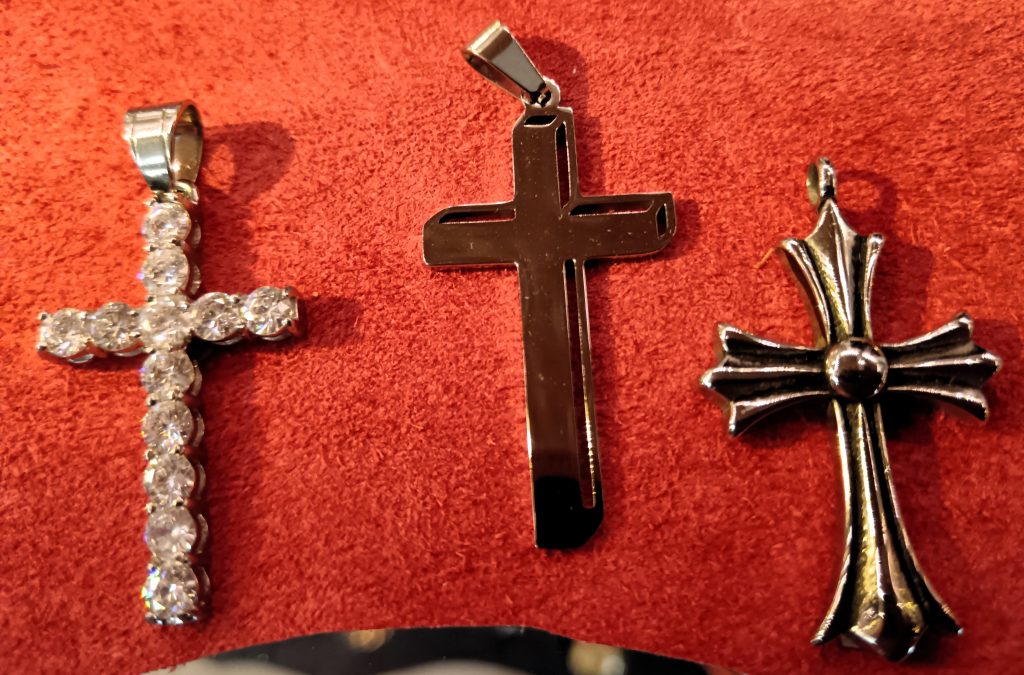 Petites croix acier Boutique les 101 idées folles -Langres 52200