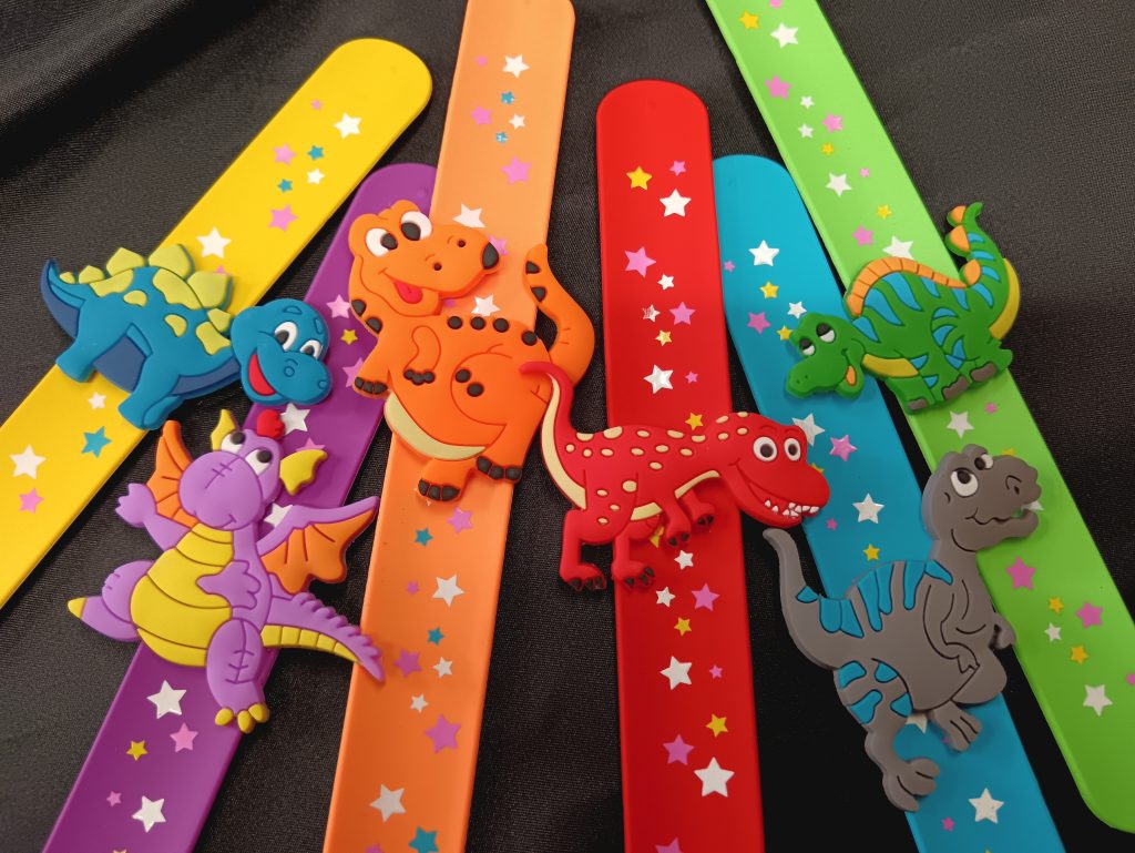 Bracelets enfants dinosaures - Boutique les 101 idées folles - Langres 52200
