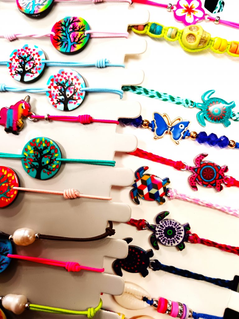 Bracelets enfants arbre de vie et tortue- Boutique les 101 idées folles - 5200 Langres